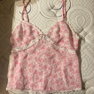 lightweight y2k cami top